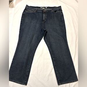 Venezia Bootcut Denim Women's High Rise Blue Jeans size 28 Tall